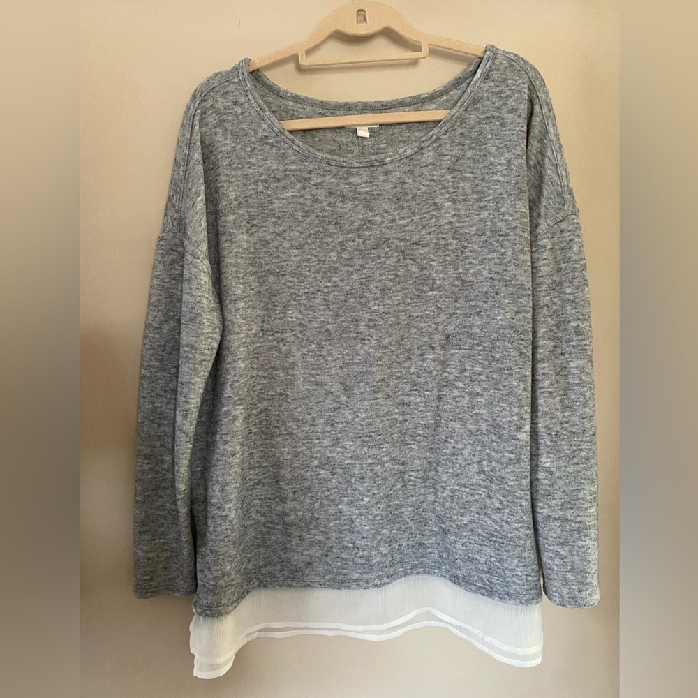 Silence + Noise Grey Shirt